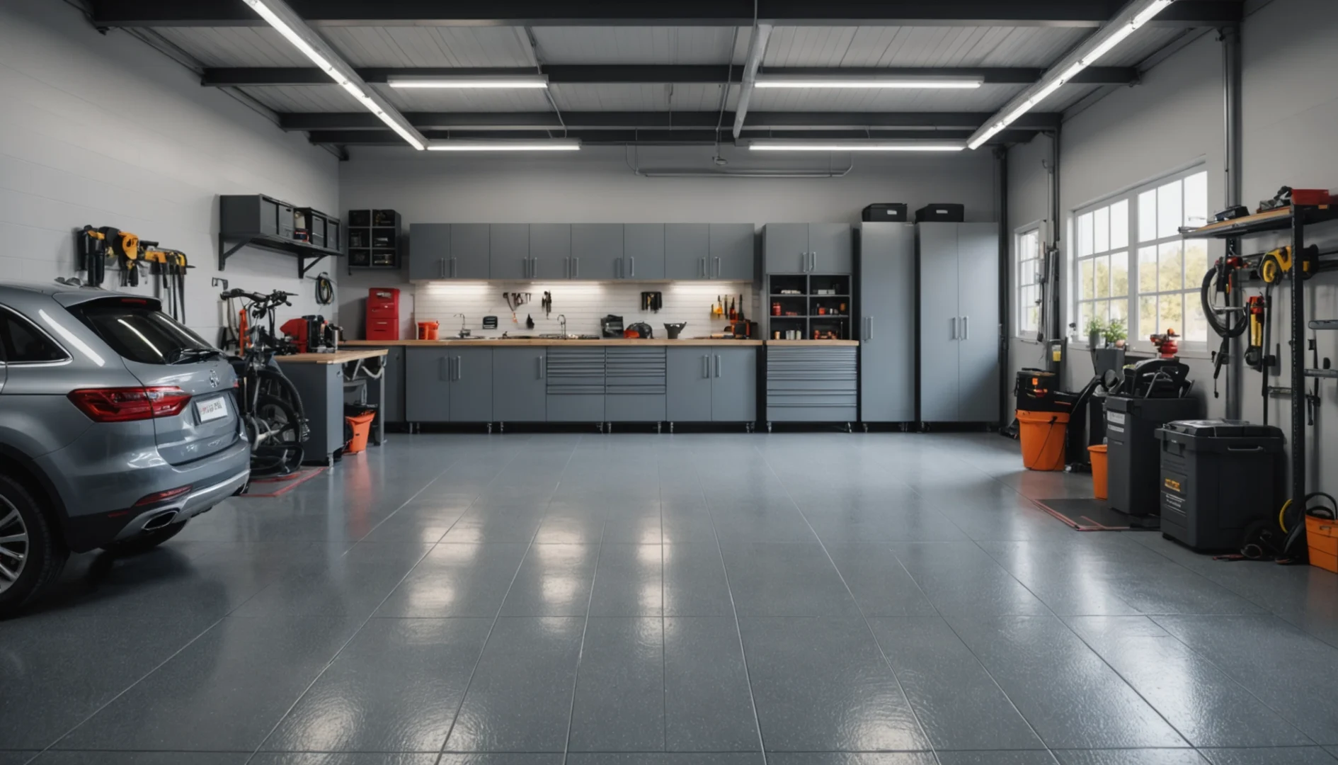 dalle de sol garage