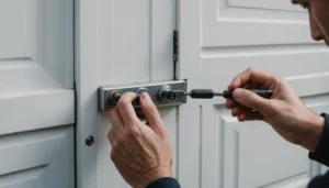 serrure porte de garage
