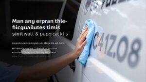 flocage vehicule magnetique