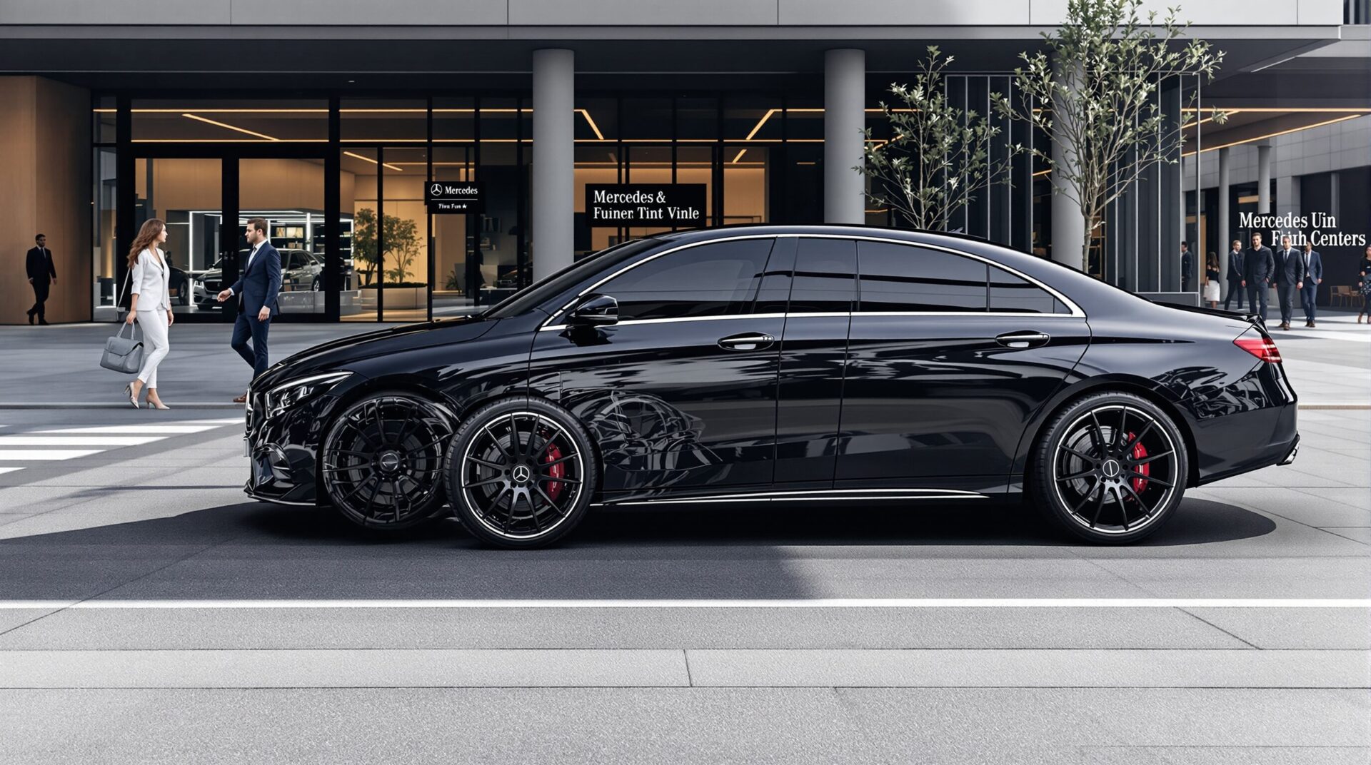 vitres teintees mercedes