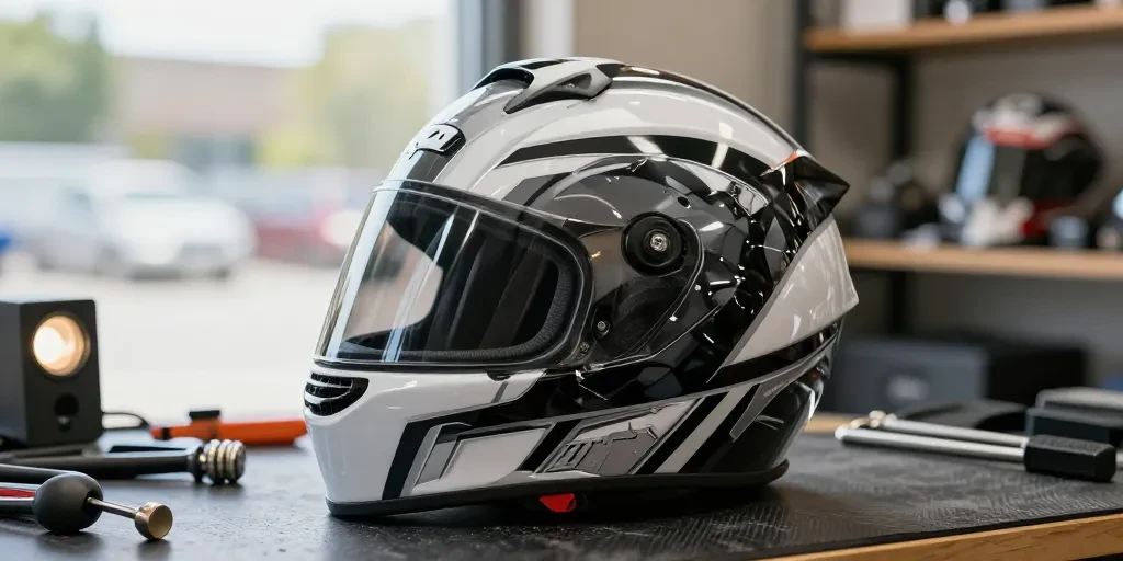 covering casque moto