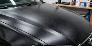 covering noir mat